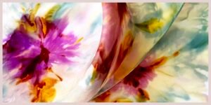 Read more about the article Cattleya Orchid on Silk